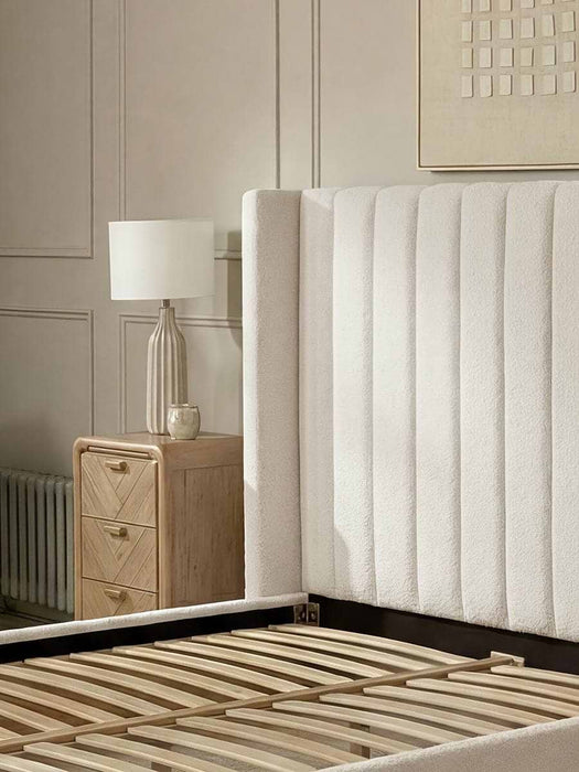 Ribbed Boucle Bed - Double