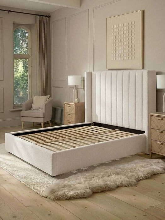 Ribbed Boucle Bed - Double