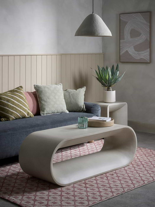 Concrete Squoval Coffee Table