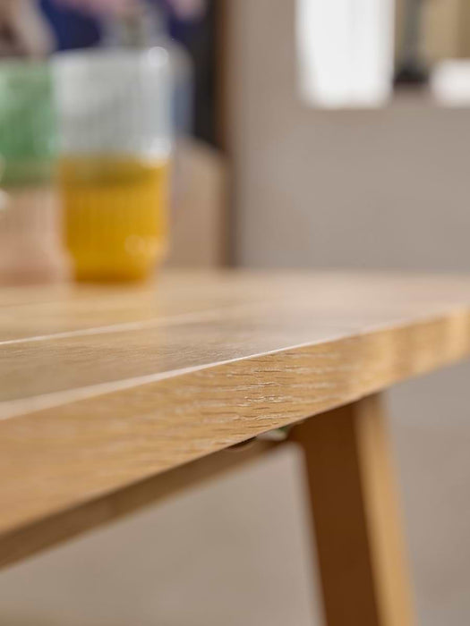 Neda Extendable Rectangle Dining Table - 4 to 6 Seater