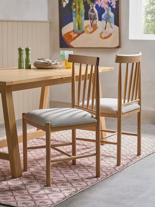 Neda Wooden Dining Chair - Set of 2