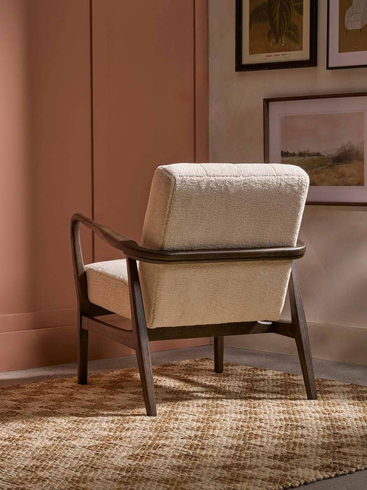 Mid Century Teddy Armchair - Natural