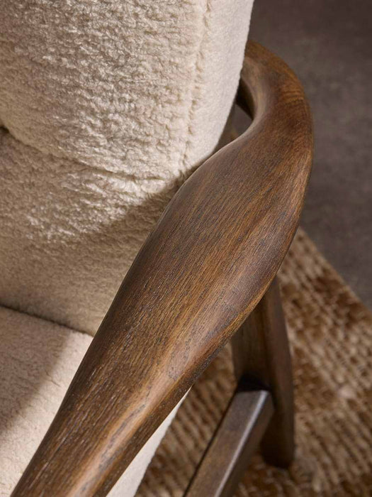 Mid Century Teddy Armchair - Natural