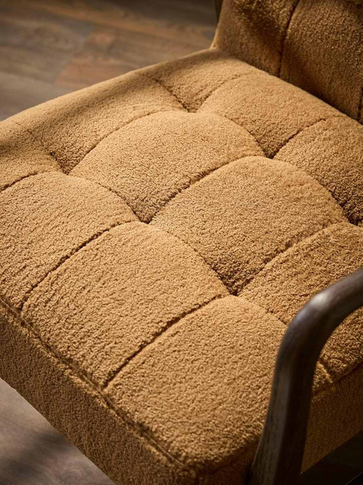 Mid Century Teddy Armchair - Ochre