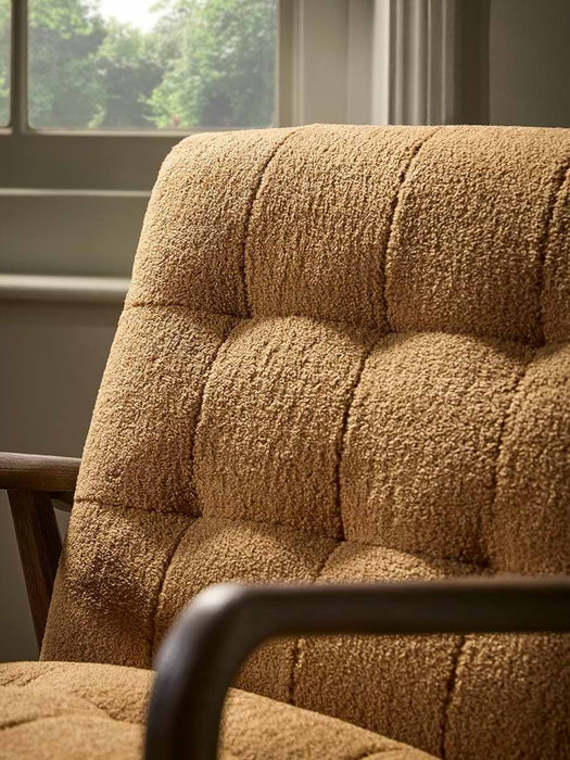 Mid Century Teddy Armchair - Ochre