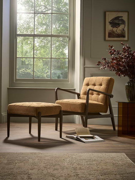 Mid Century Teddy Armchair - Ochre