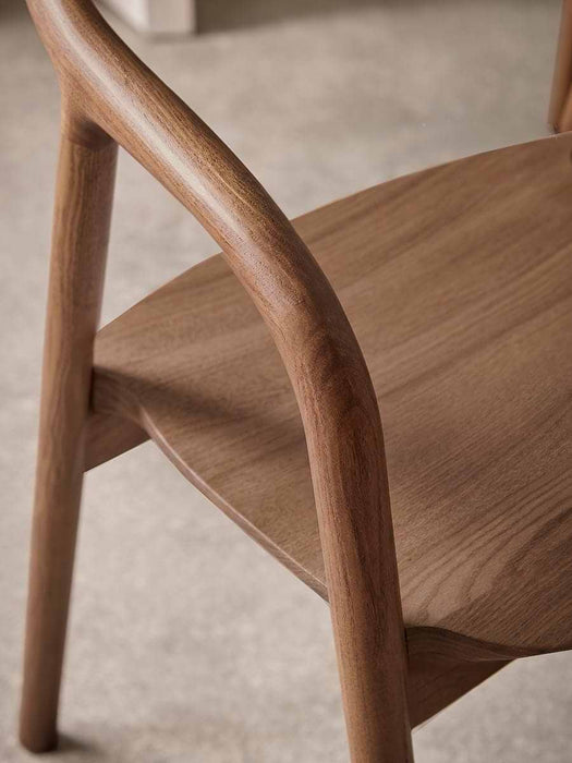 Walnut Dining Chair - Set of 2