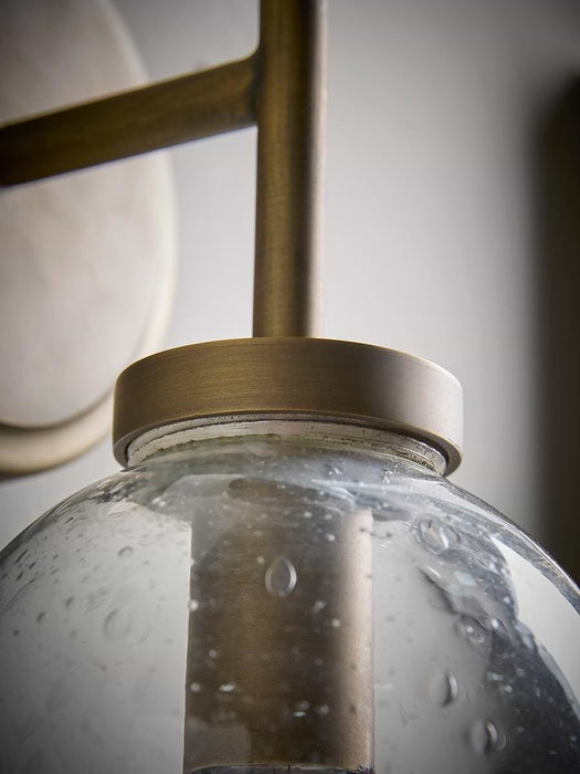 Double Globe Wall Light