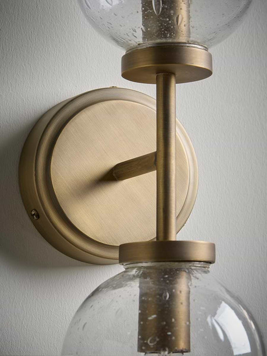 Double Globe Wall Light