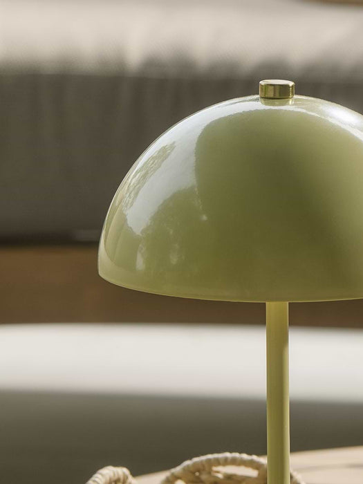 LED Rechargeable Luna Dome Lamp - Green