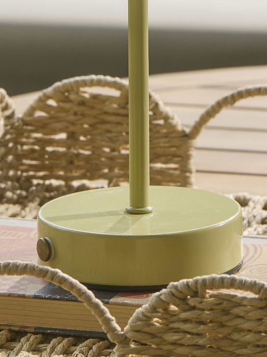 LED Rechargeable Luna Dome Lamp - Green