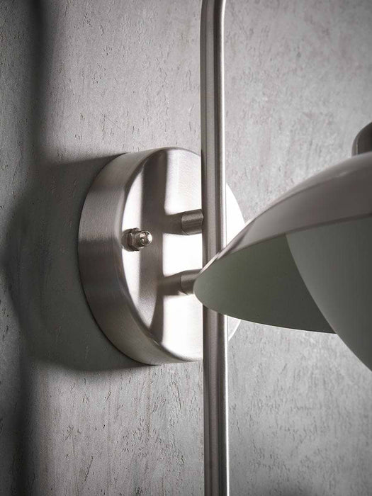 Metro Opal Dome Outdoor Wall Light