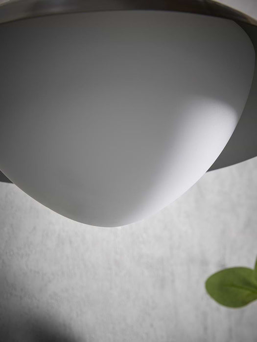 Metro Opal Dome Outdoor Wall Light