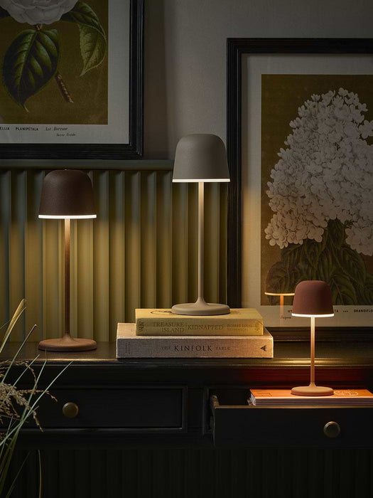 Nocturne Rechargeable LED Mini Lamp & Pathfinder - Terracotta
