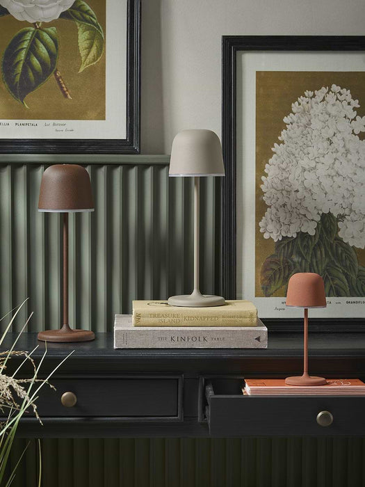 Nocturne Rechargeable LED Table lamp - Rust