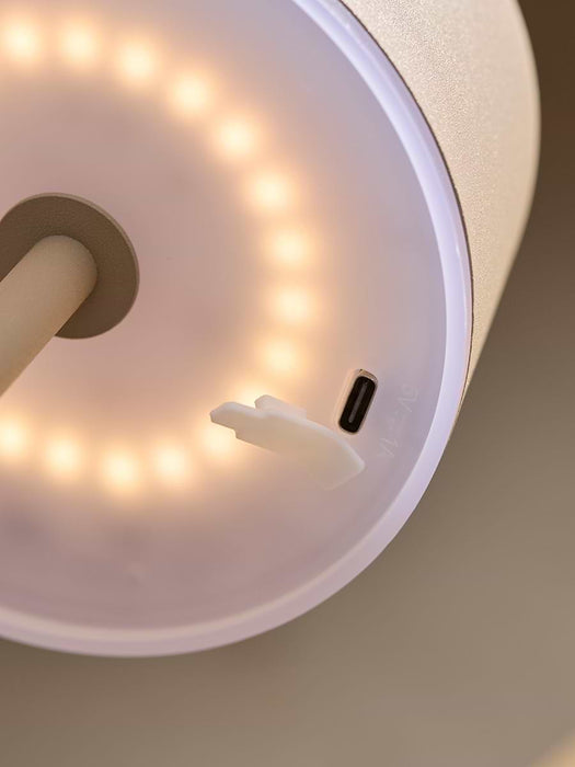 Nocturne Rechargeable LED Table lamp - Stone