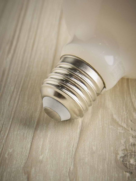 Opal Glass E27 Large Globe Bulb