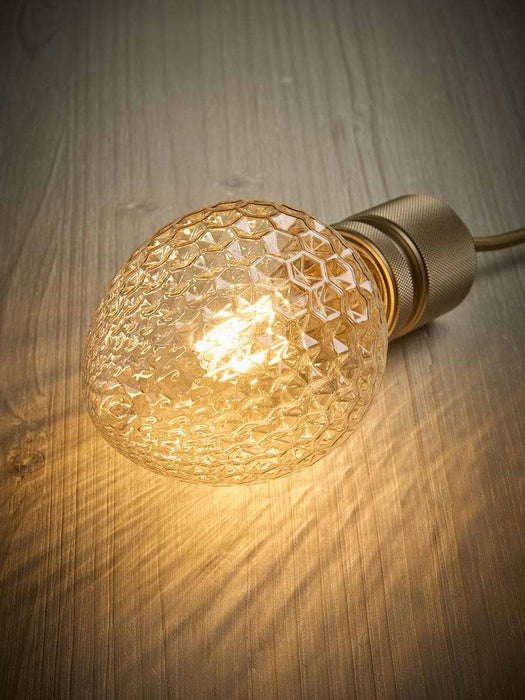 Diamond E27 Large Glass Bulb