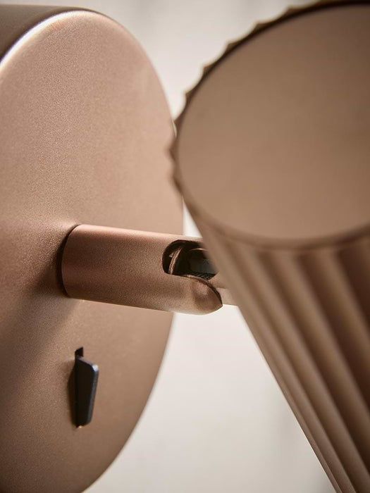 Solstice Single Wall Light - Matte Copper