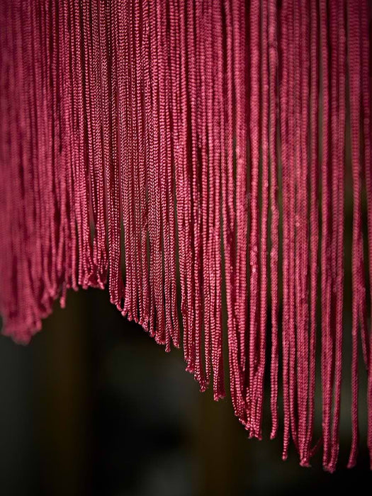 Velvet Fringe Pendant