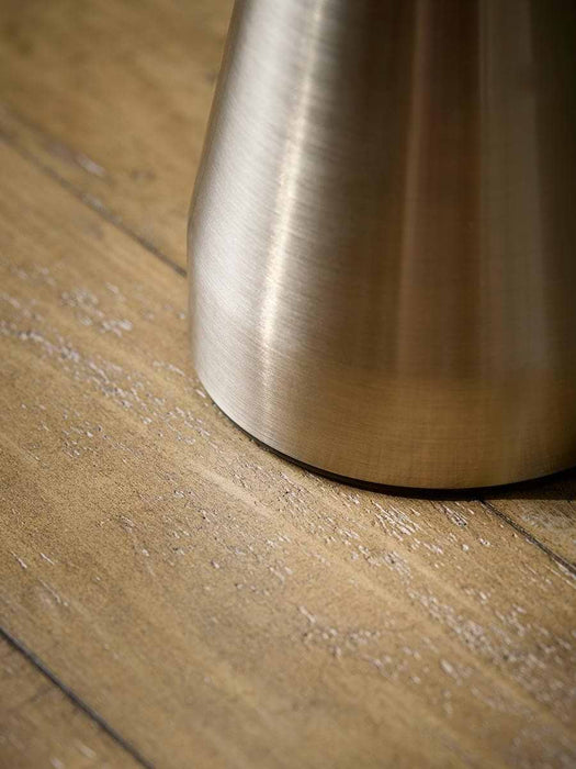 Brushed Nickel LED Lamp
