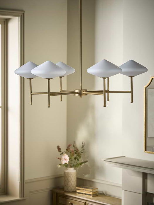 Margaux Six Arm Chandelier