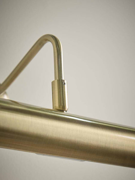 Curved Brass Picture Light