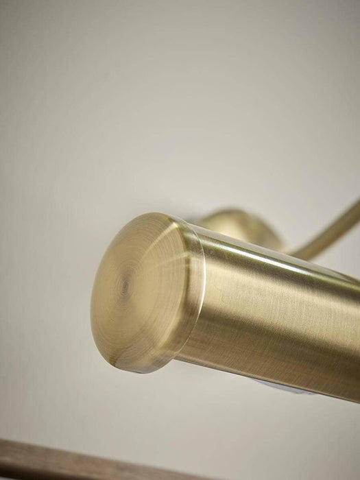 Curved Brass Picture Light