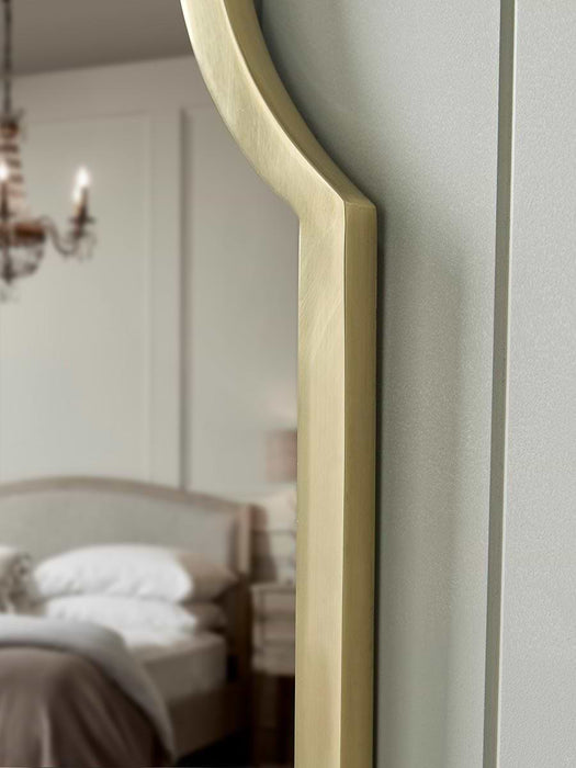 Mirabel Brass Full Length Mirror