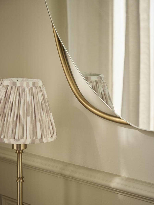 Metal Abstract Frame Mirror
