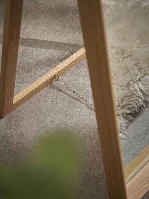 Oak Standing Full Length Mirror