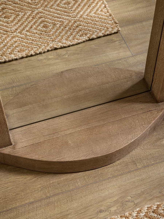Arched Full Length Shelf Mirror