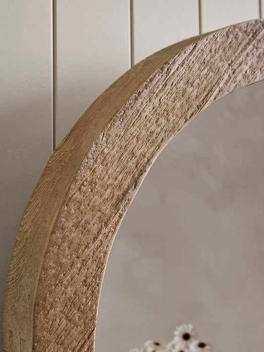 Arched Full Length Shelf Mirror