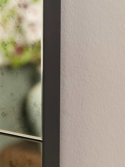 Panelled Antique Glass Mirror - Full Length