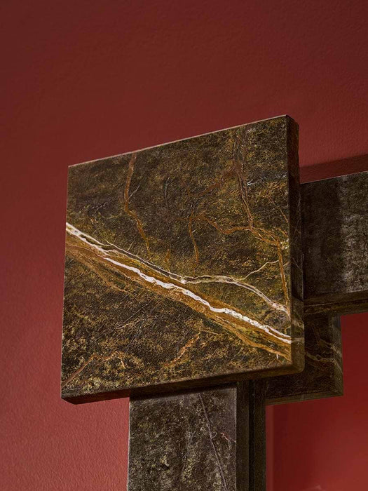 Green Marble Mirror