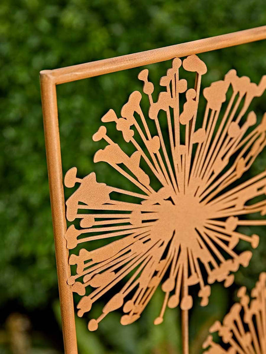 Rusted Allium Trellis