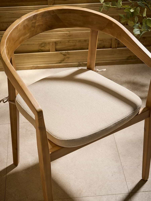 Classic Outdoor Seat Pad - Stone