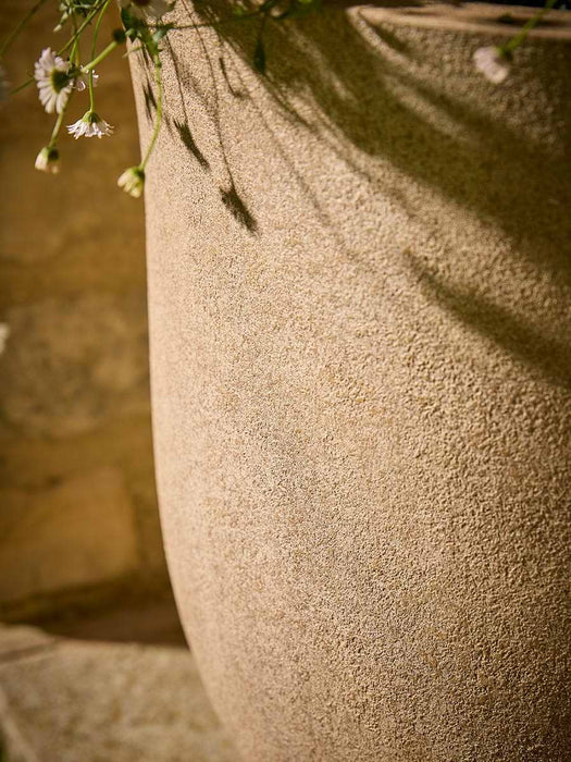 Three Budra Curved Planters - Sand