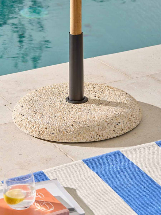 Pebble Parasol Base