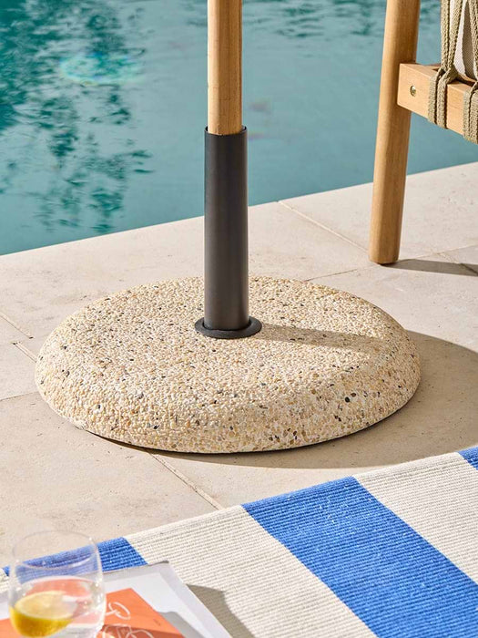 Pebble Parasol Base