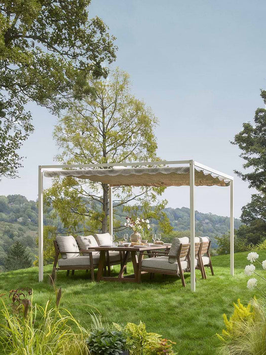 Sandstone Retractable Pergola