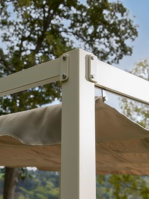 Sandstone Retractable Pergola