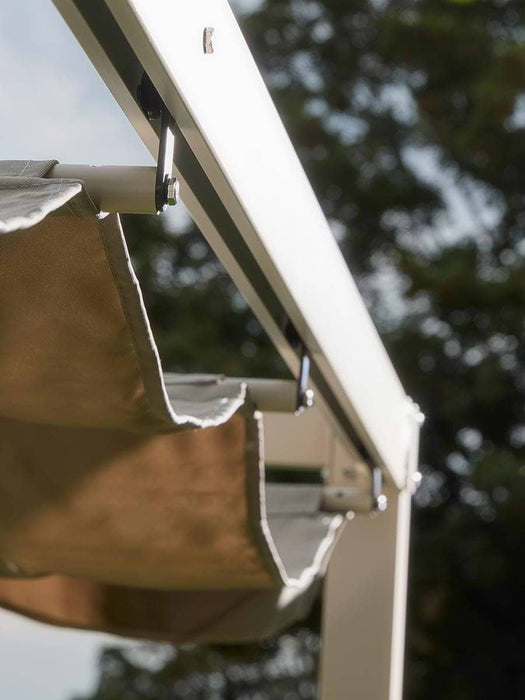 Sandstone Retractable Pergola
