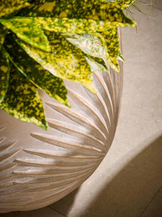 Three Sand Palm Planters