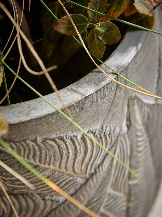 Three Fern Planters - Pale Slate