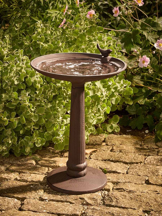 Cast Iron Standing Bird Bath