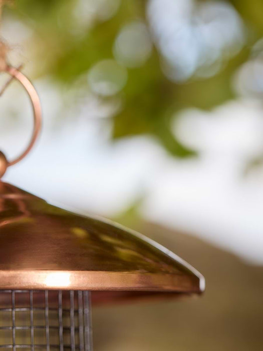 Copper Bird Feeder