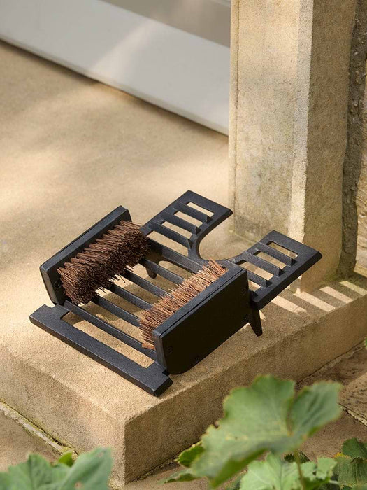 Cast Iron Boot Jack & Cleaner