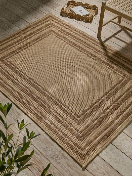 Jute Border Indoor/Outdoor Rug - Medium
