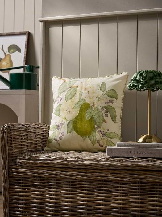 Pear Orchard Outdoor Cushion - Square